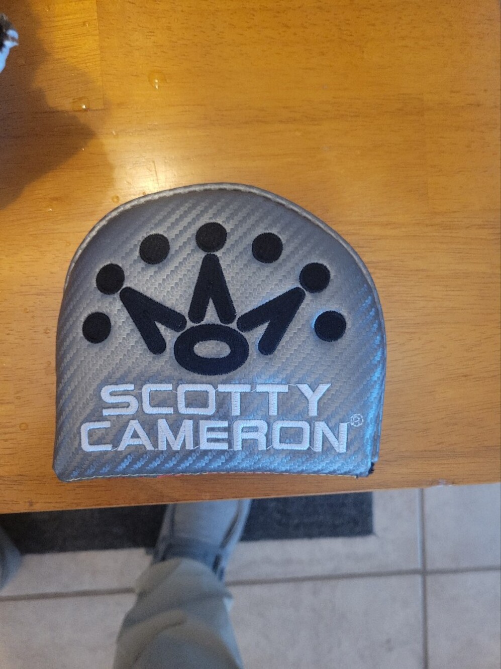Scotty Cameron Silver Silver Mallet Putter Head Cover
